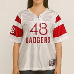 PINK - Victoria's Secret  Size Small Wisconsin Badgers hockey Jersey Photo 0