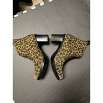 Charleston Shoe Co. telfair Ankle Stretch‎ Booties Cheetah Size 7 Photo 3