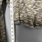 Urban Outfitters BDG Theo Brown Gray Notch Neck Long Sleeve Cropped Tee L Photo 3