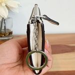 Coach NWT Mini Skinny Id Case With Butterfly Print Photo 3