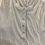 Nike  Light  Blue Ribbed Workout Tank Top XS Xtra Small Dri Fit  Racer Back GUC Photo 1