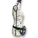 Vera Bradley  Belt Bag Fanny Pack Floral Black Pink Nylon Adjustable Waist Travel Photo 2