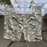 Vanilla Star Jeans Vanilla Star Cargo Cropped Pants in Green Camo - Size 3 Photo 5