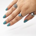 Tropical Hawaiian Plumeria Ring Silver Photo 1