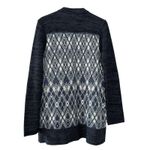 Free People We The Free Argyle Cardigan Sweater Size L Wool Blend Indie Sleaze Photo 2