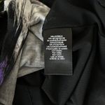 Alice + Olivia Delora Black Midi Dress in Abstract Multi Color Print Size 4 Photo 4