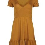 Forever 21 Mustard Yellow Dress Photo 0