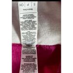 American Apparel Track Jacket Size S Full Zip Windbreaker Fuchsia & Aqua Nylon Photo 4