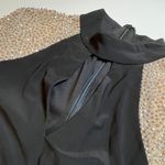 XScape  Beaded Bodycon Dress black Gold SZ 10 Cocktail Formal Dressy Keyhole Photo 6