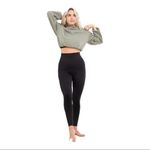 Women's Shapermint High Waisted Shaping Black Leggings Size Small EUC #4818 Photo 2