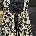 EDDY DORIS EMBROIDERED FRINGE MINI DRESS Black Size 2 Photo 11