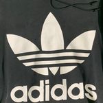 Adidas Big Logo Black Hoodie Size S Photo 1