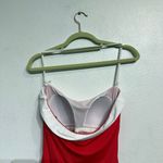 CHAPS  Coral One Piece Swim Suit Sz 12 NWT Photo 6