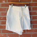 Mango Committed Collection Beige Skirt 100% Organic Cotton White Photo 2
