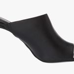 Charles David David by Genie Open Toe Mule Heel Sandal Black Size 7 Photo 1