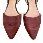 Madewell  D'Orsay Red Calf Hair/Black Leather Photo 1