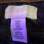 H&M  flare, black jeans Photo 7