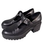 GBG Los Angeles Women's Black Chunky Platform Mary Jane Shoes Size 9M Photo 0