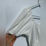 Be cool  White Puff Sleeve Midi Dress Photo 2