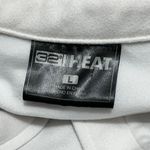 32 Degrees Heat 32 DEGREE HEAT Fleece Button Up Shirt L 23” p2p Cream EUC Photo 2