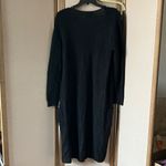 Ambiance Black Textured coat length Sweater with pockets medium Photo 10