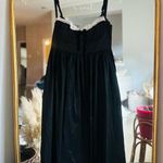For Love & Lemons  Doris black midi dress XL Photo 1