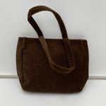 Bath & Body Works Vintage Y2K  Brown Fall Leaves Embroidered Mini Bag Photo 1