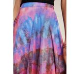 Anthropologie  Bl^nk London Jodi Tie Dye A-Line High Waisted Midi Skirt Photo 7