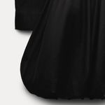 ZARA NWT blogger’s favorite black ZW COLLECTION MINI BALLOON DRESS size M Photo 8