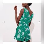 Loft New with tags Floral V Neck Romper size 12p Photo 2