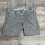 Pilcro and the Letterpress  Gray Stet Cropped Stretchy Casual Pants Size 27 Photo 1