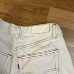 RE/DONE White low rise redone levis straight jeans Photo 10
