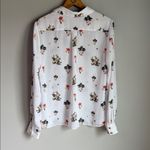 Ted Baker  Simma Floral Printed Woven Shirt in White - Size 6 Photo 2