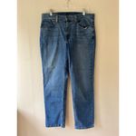 L.L.Bean Sz 33 x 30 Jeans Denim 1912 Mid Rise Straight Leg Lyocell Pockets Blue Photo 1