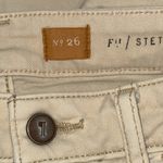 Anthropologie  Pilcro Mid Rise Skinny Jeans Cream Ivory Women’s 26 Photo 8