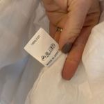 Kasia made in Greece cotton eyelet puff sleeve tie back dress White Size M Photo 3