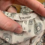 Maurice's  Women's Size 1x Off Shoulder Boho Patchwork Print Short Bell Sleeve Top Photo 3