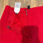 BCBGMAXAZRIA NWT BCBG MAXAzria Elliot Red Trousers Photo 4