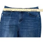 Women's Westpoint 10 Ankle Skinny Blue Jeans with Lattice Detail Size 28 Photo 4