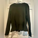 New York & Co. moto sweater / jacket - black - medium - peplum Photo 5
