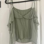 ZARA tied wrinkled top Photo 2
