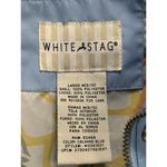White Stag Light Blue Long Sleeve Zip/Snap Up Rain Jacket Size M (8-10) Pockets Photo 2