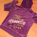 Juicy Couture Velour zip-up Sweater Photo 1
