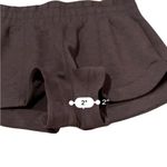 Yogalicious  Brown Stretch Waist‎ Scuba Zuri Comfort Athletic Shorts Sz M Photo 7