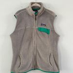 Patagonia Re-tool Polartec Gray Fleece Zip Up Vest Photo 0