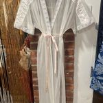 Vintage Gilead Sheer Fairy Lace Coquette Robe Size M White Size M Photo 1