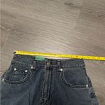 vintage inspired dark wash denim baggy boyfriend wide leg jeans Blue Size 26 Photo 4