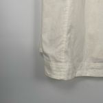 Madewell  Womens White Linen-Cotton Princess Seamed Square Neck Midi Dress Size M Photo 7