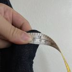 Banana Republic Sleeveless Denim Dress Women's Size 4 Dark Rinse Wash Slit Neck Photo 4