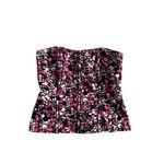 White House | Black Market WHBM Floral Belted Corset Top Size 6 Photo 7